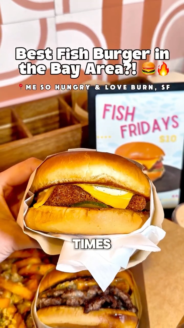 Bay Area Fish Burger Near Giants Stadium