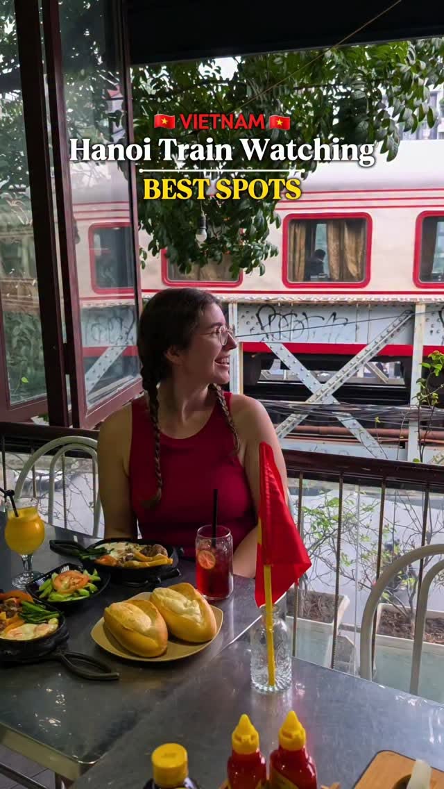 Hanoi's Top Train Watching Cafes And Eateries