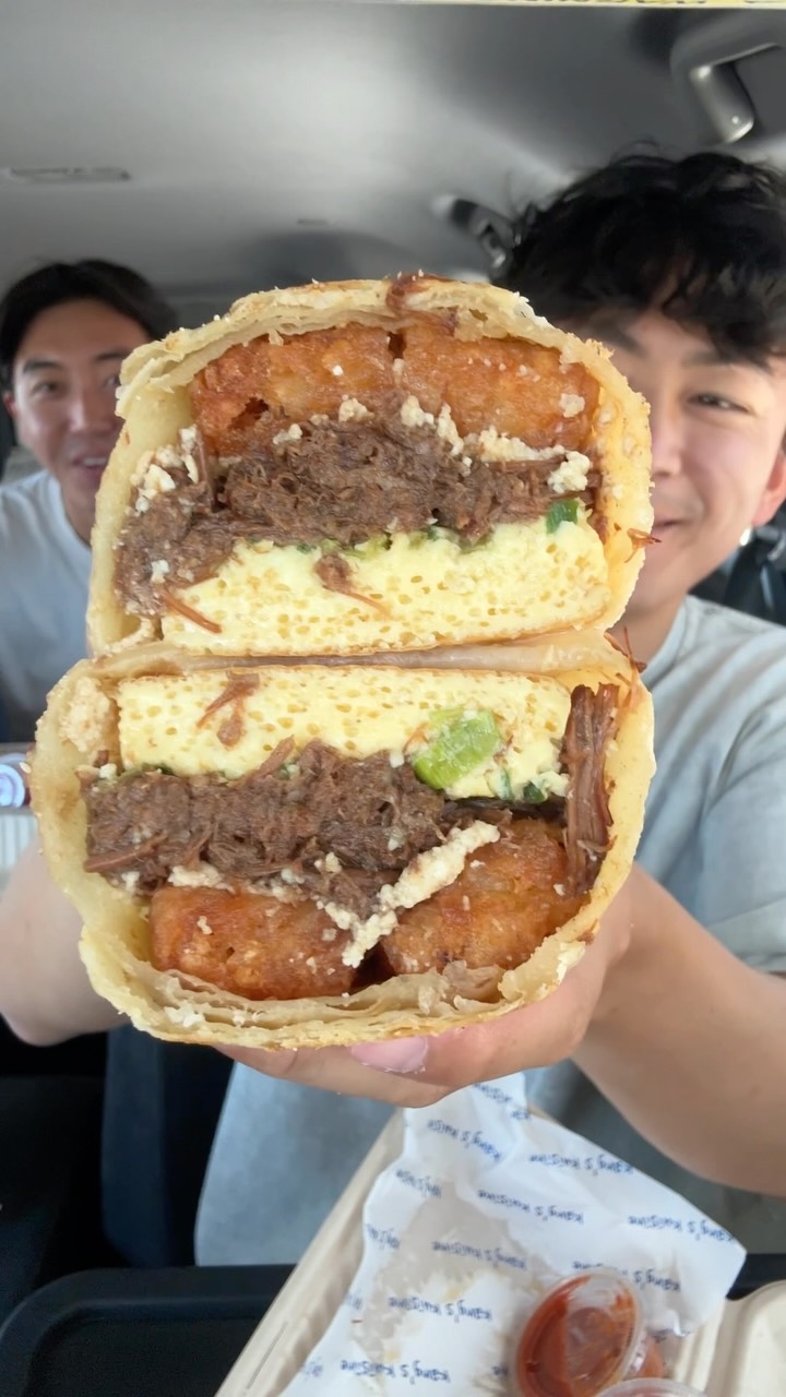 Kang's Kuisine Offers Unique Galbi Jjim Breakfast Burrito