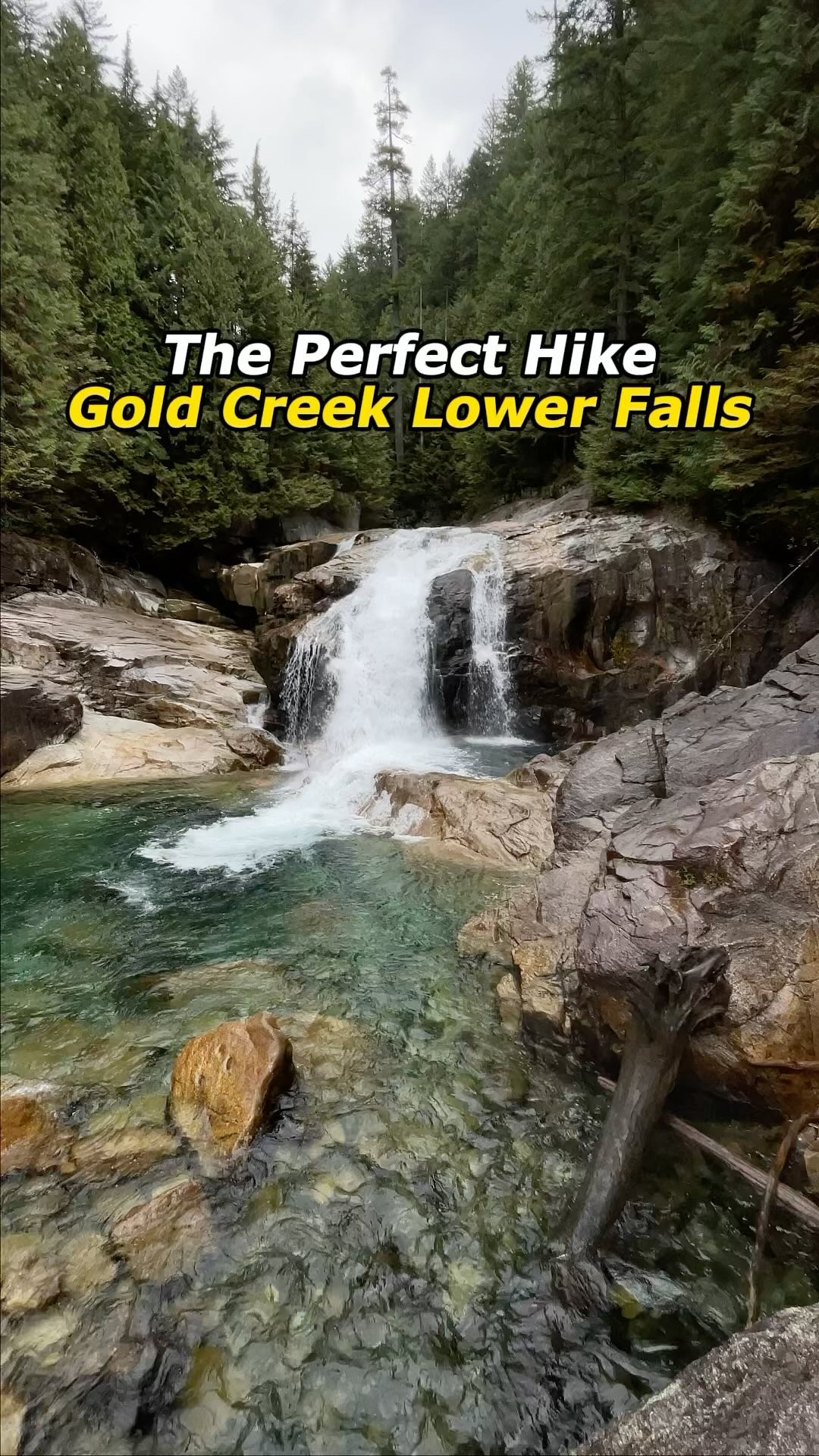Golden Ears Park's Gold Creek Falls Trail
