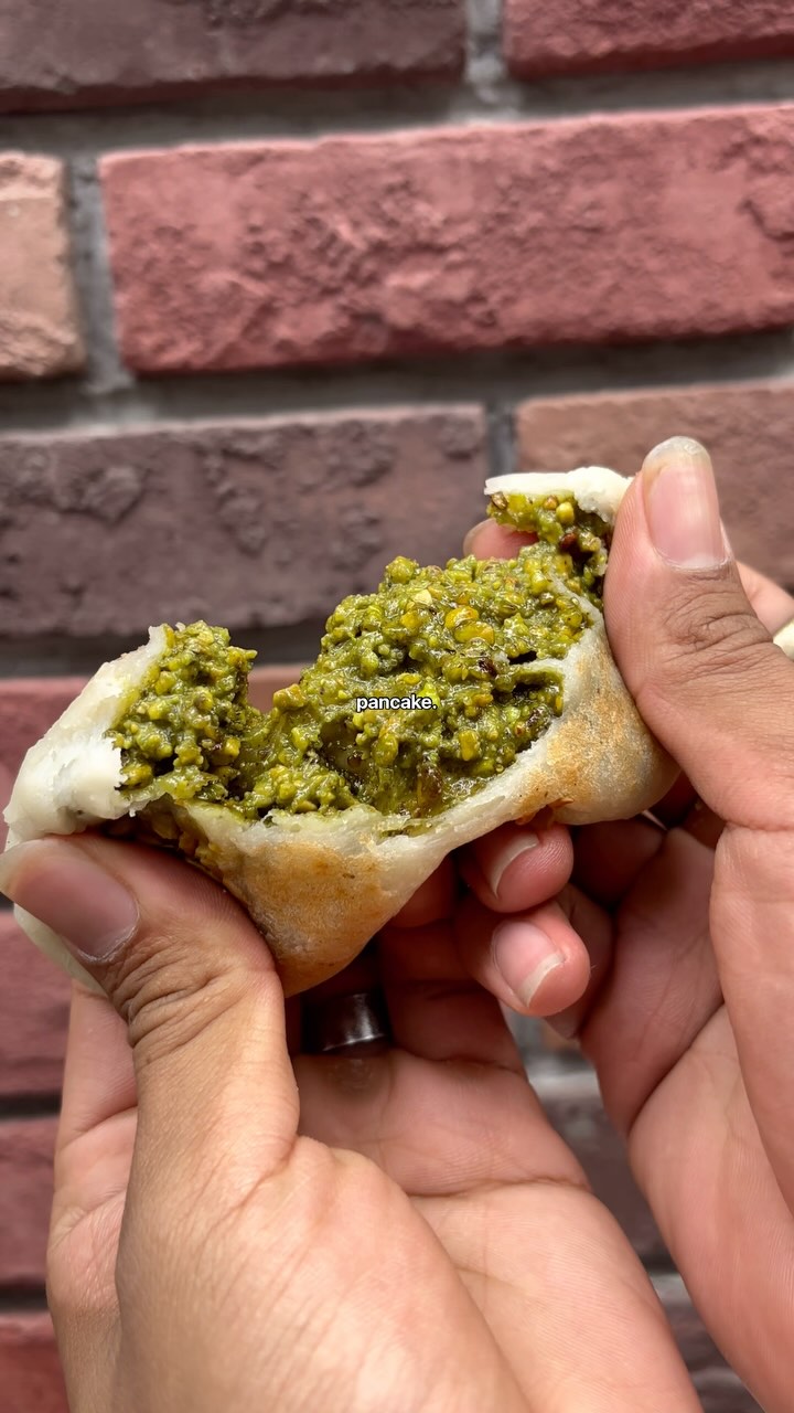 Pistachio Pancake At Kadorar Bakery