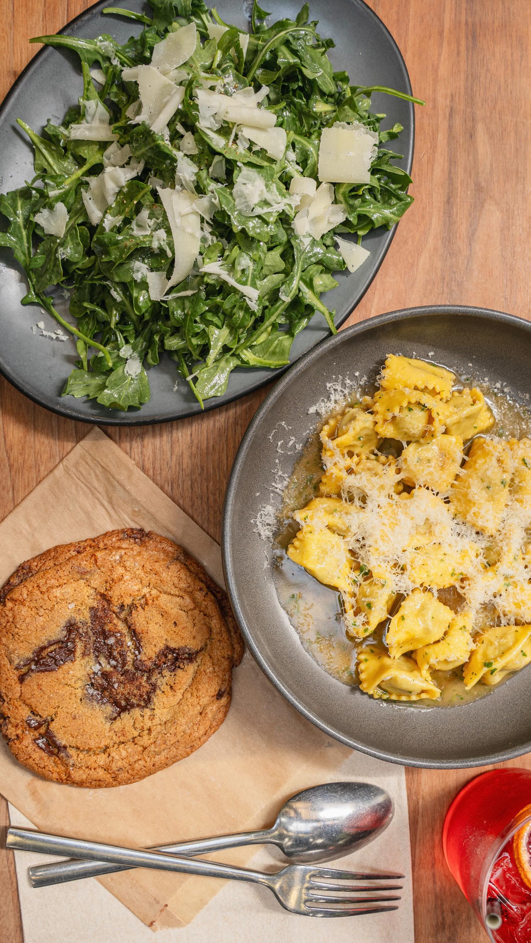 Flour + Water Pasta Shop's Courtyard Lunch Special