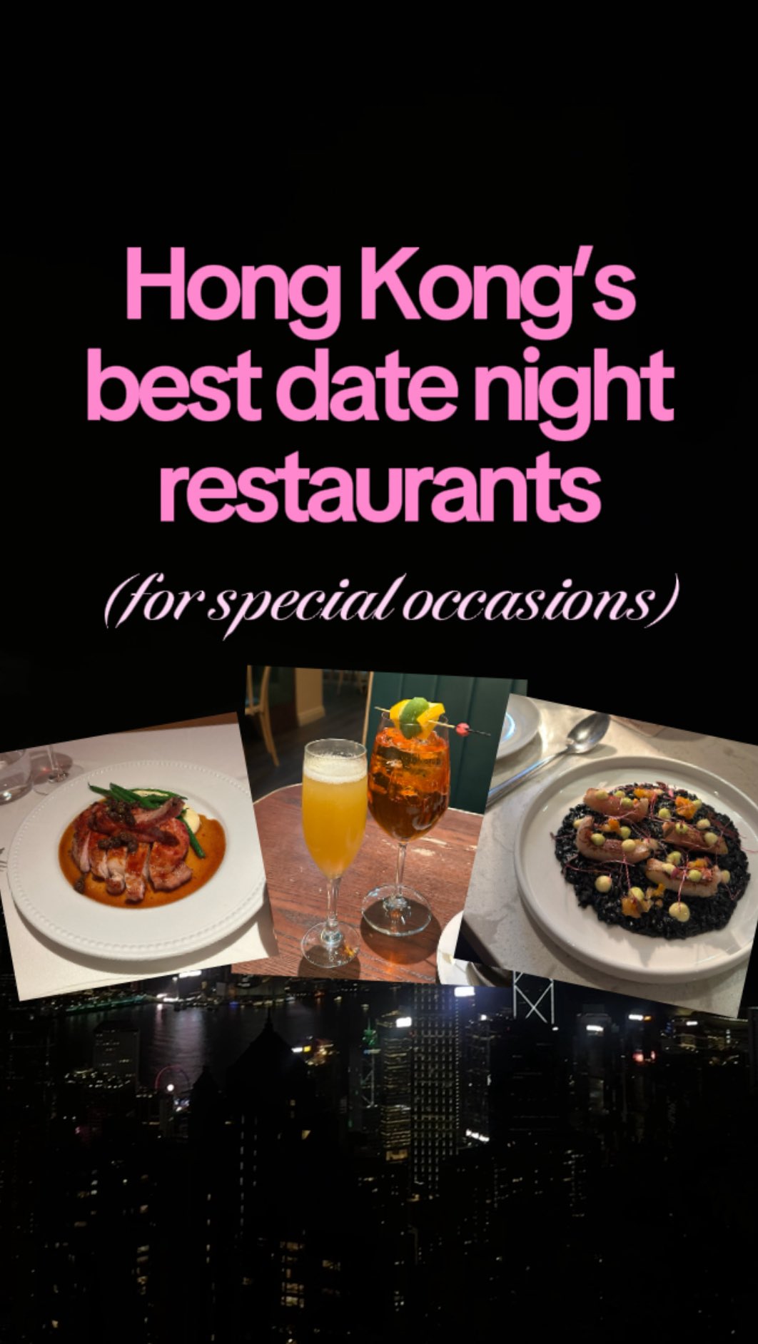 Hong Kong Restaurants For Special Occasions