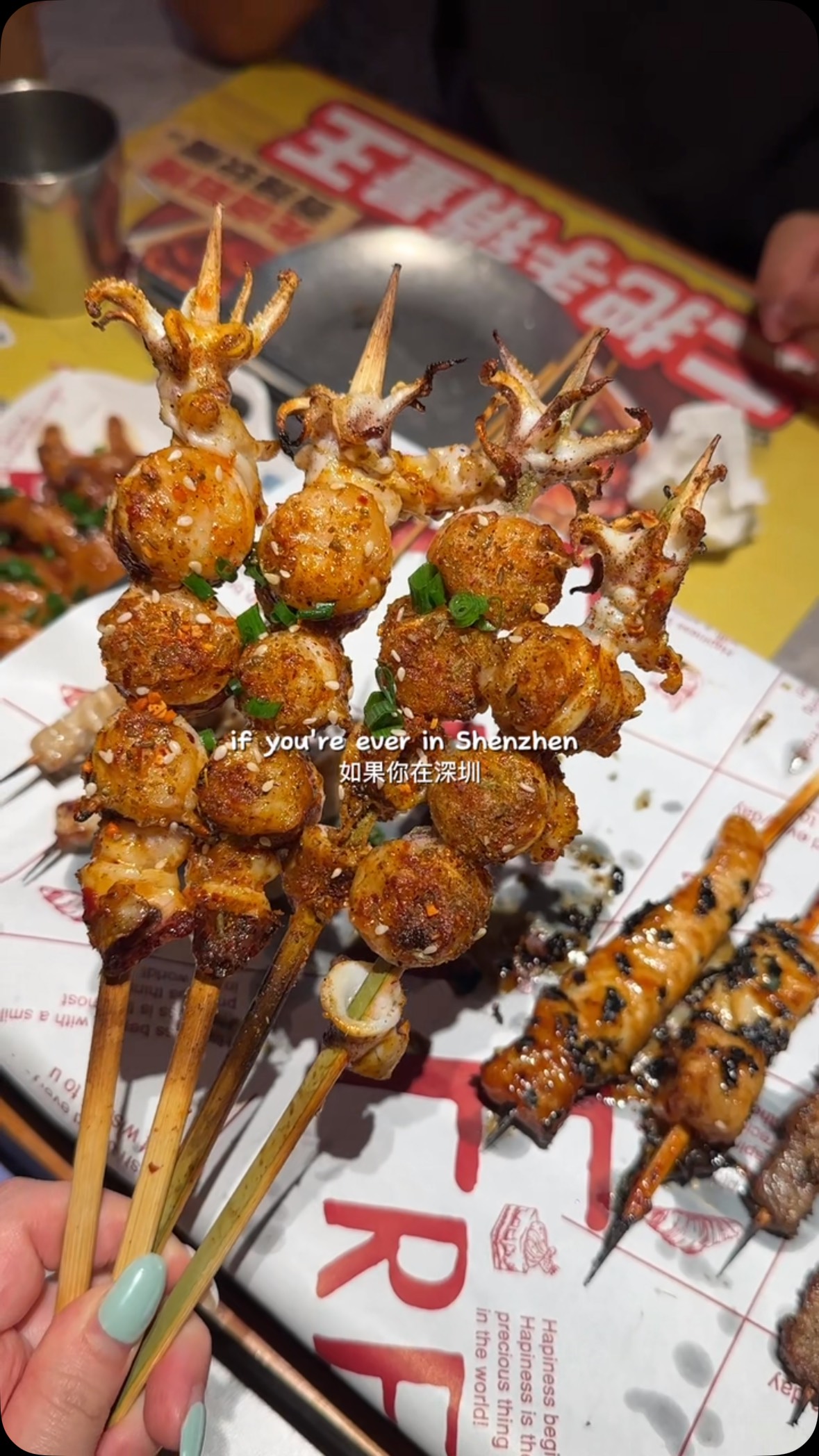 Shenzhen Skewer Restaurant Features Roast Chicken