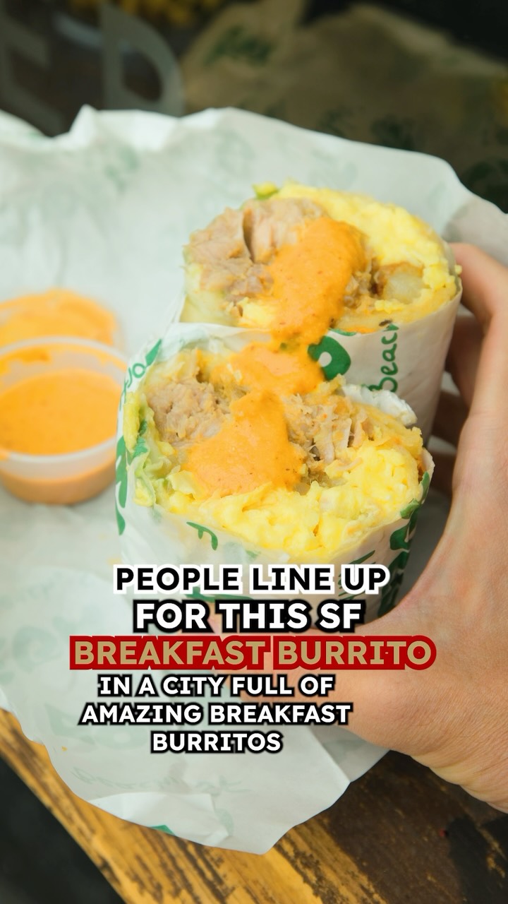 Breakfast Burritos Served Saturdays and Sundays