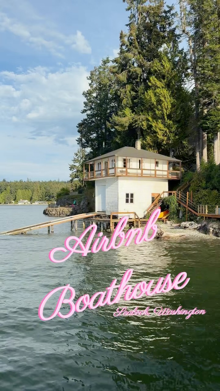 Seabeck Boathouse Airbnb Offers Waterfront Getaway