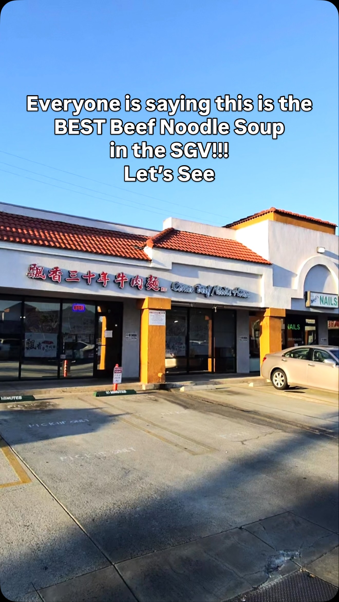 SGV's Top Beef Noodle Soup Spot