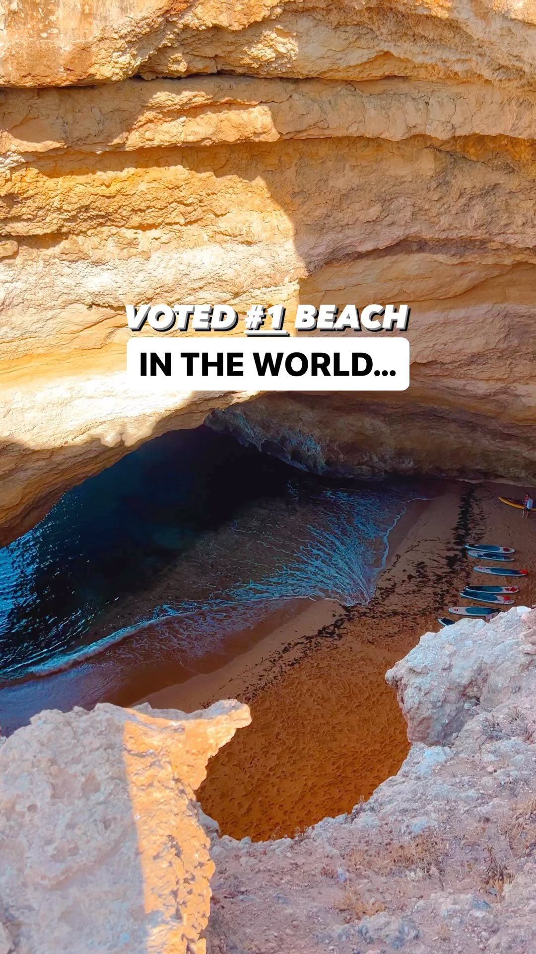 Benagil's Ocean-Accessible Cave Beach