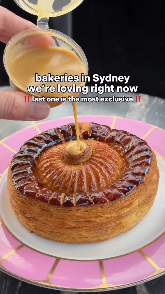 Sydney's Top Bakeries For Delicious Pastries