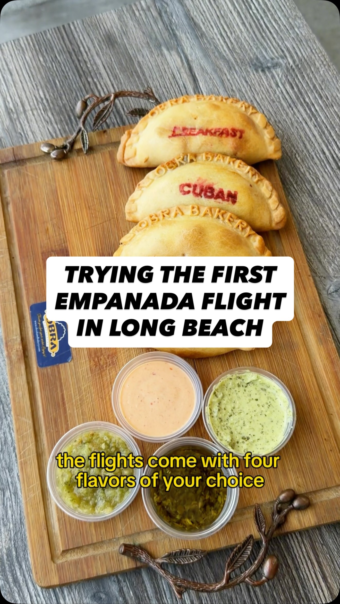 Long Beach Empanada Bakery Offers Flight