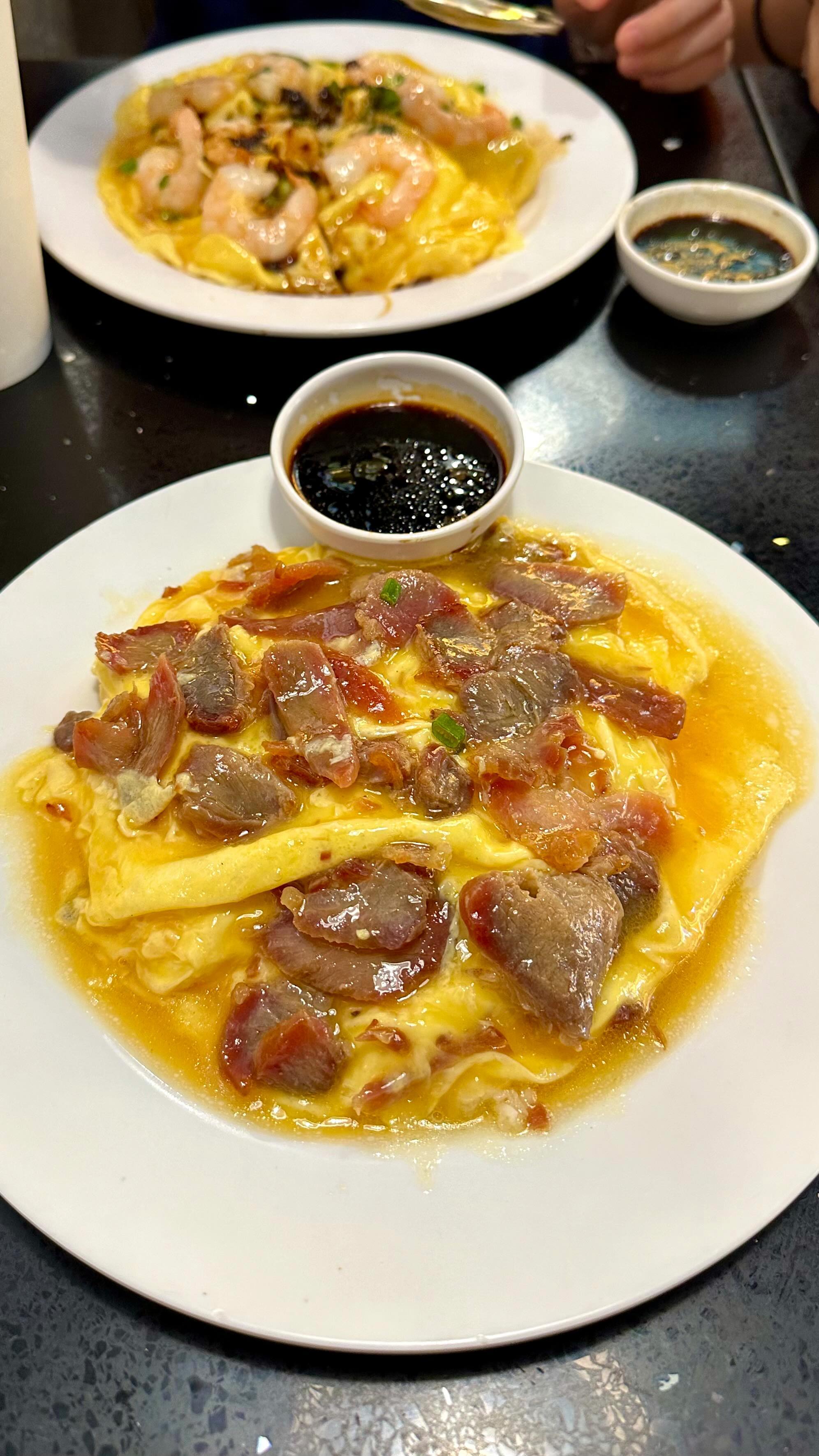 Shun Hing Restaurant's Char Siu Egg Rice
