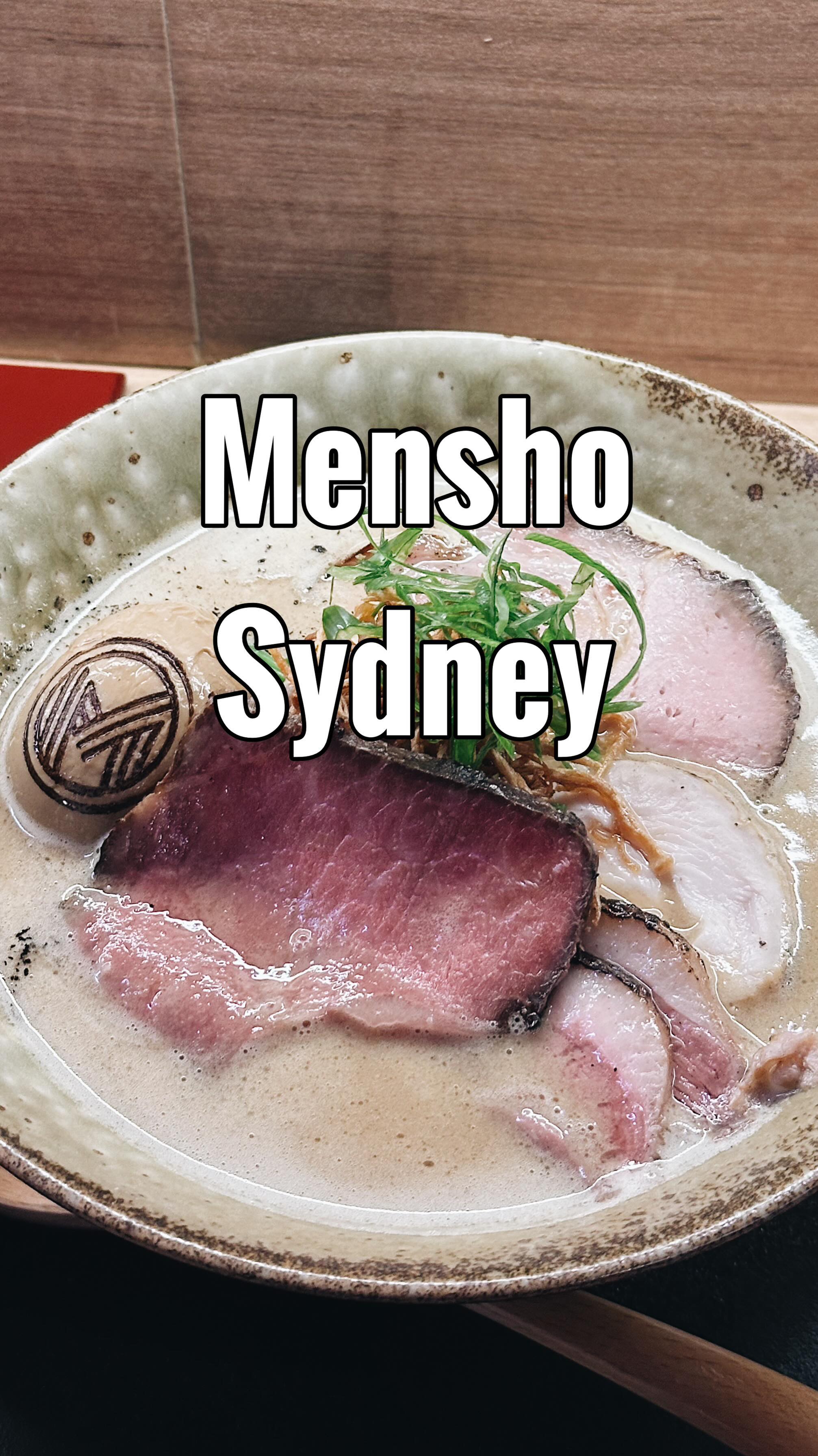 Mensho Tokyo Ramen Sydney Features Master Creations