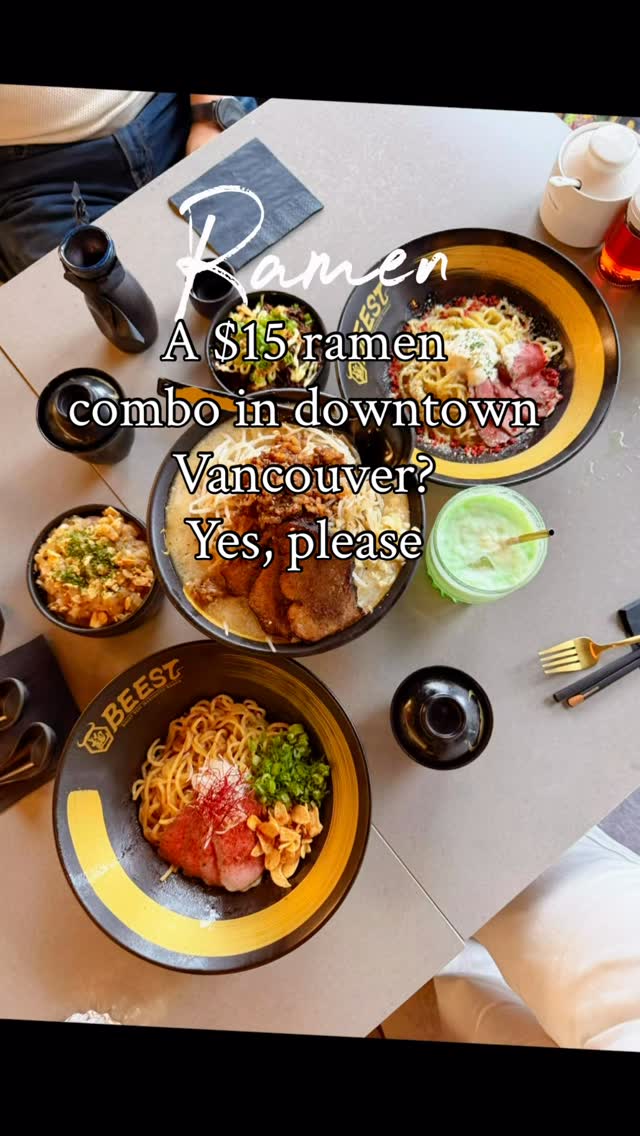 BEEST Ramen's Affordable Weekday Combo