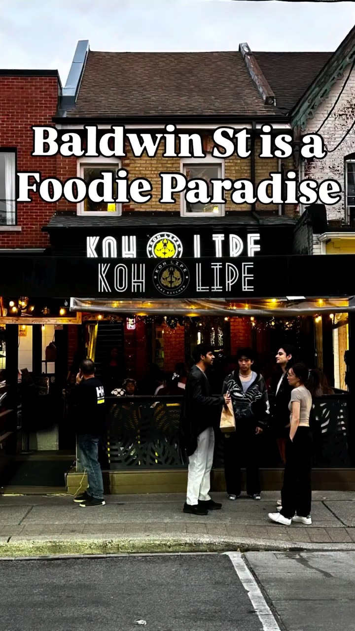Baldwin Street: Toronto's International Food Destination