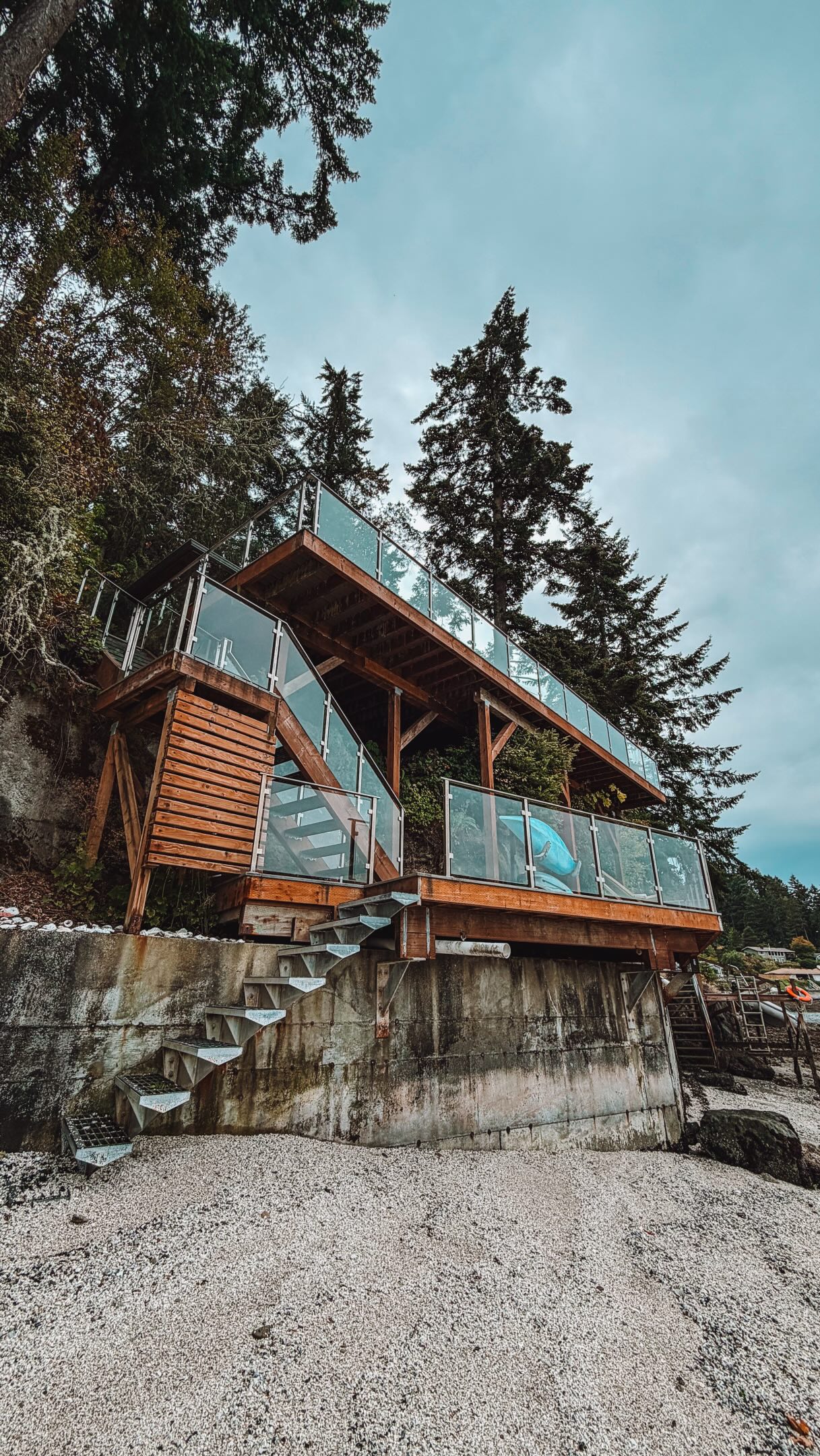 Waterfront Airbnb With Private Beach And Puget Sound Views