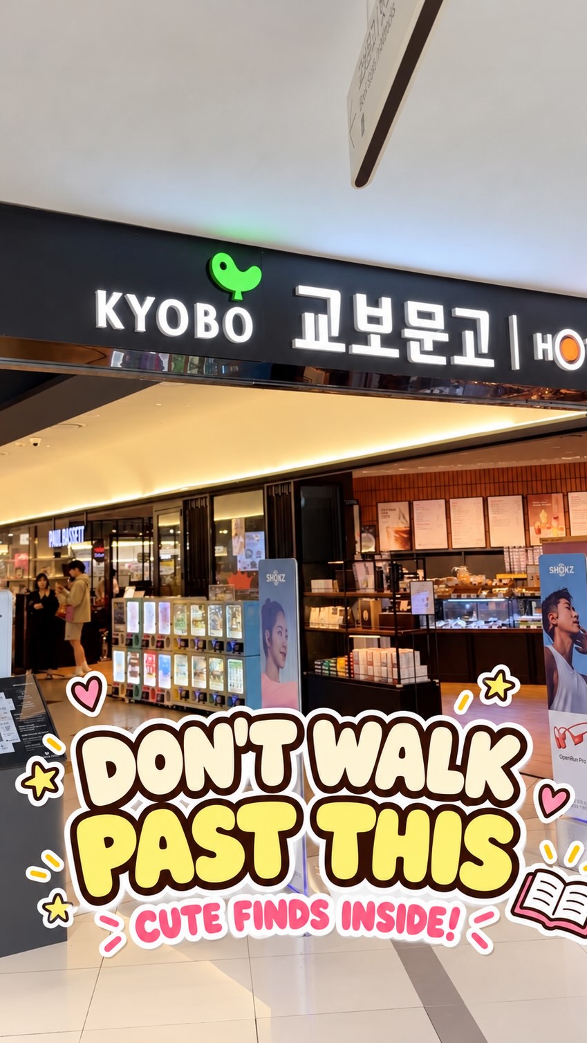 Kyobo Bookstore's Wide Selection of Goods