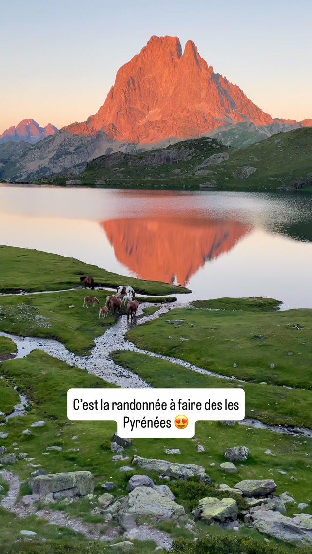 Pyrenees Lakes And Mountain Reflections