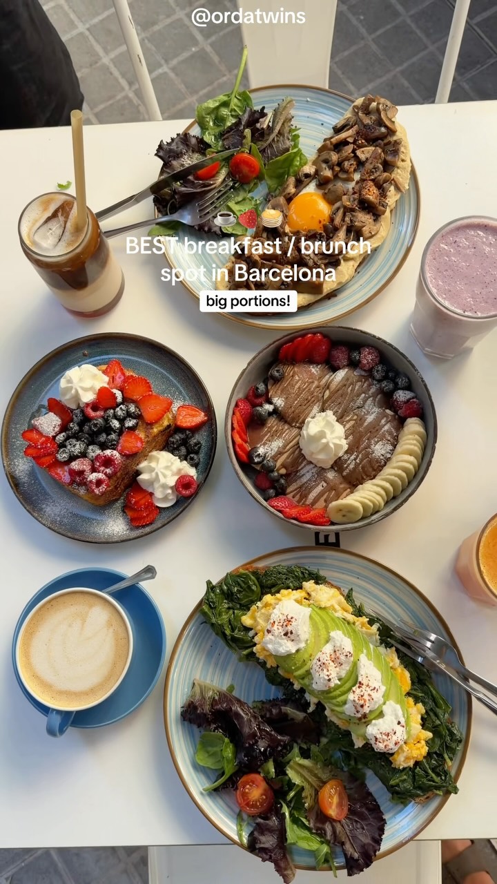 Barcelona Brunch Spots Near Ciutadella Park