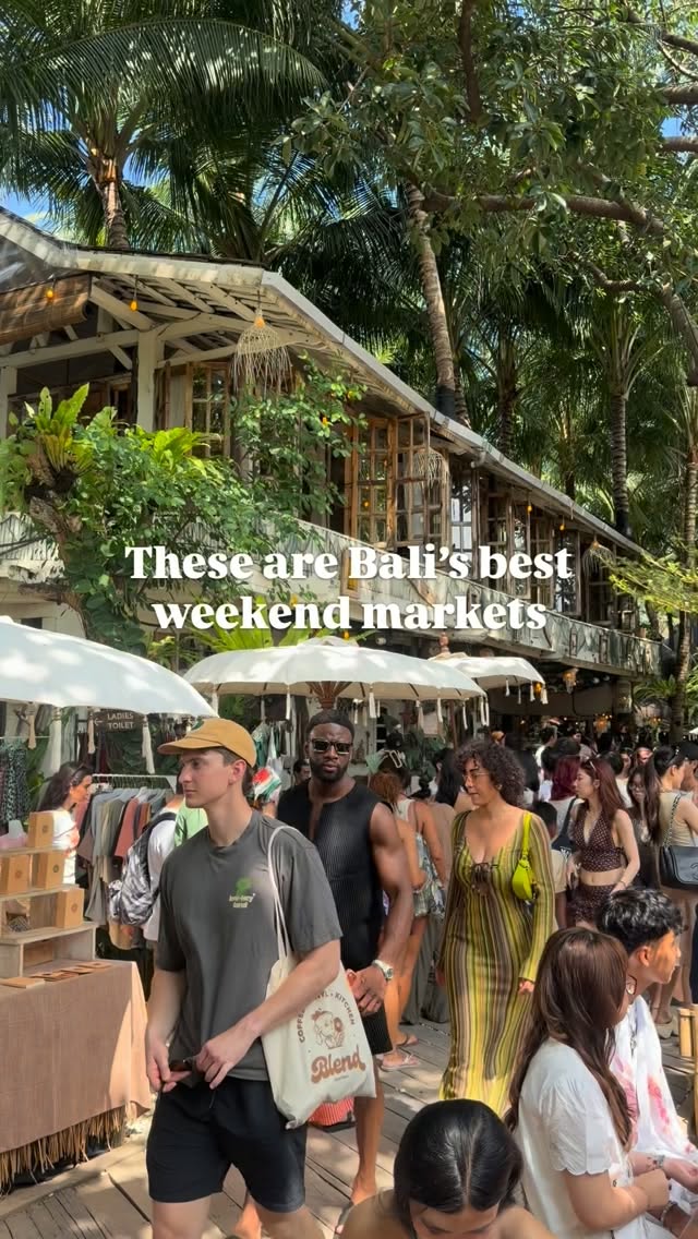 Bali's Artisan Weekend Markets Offer Local Finds