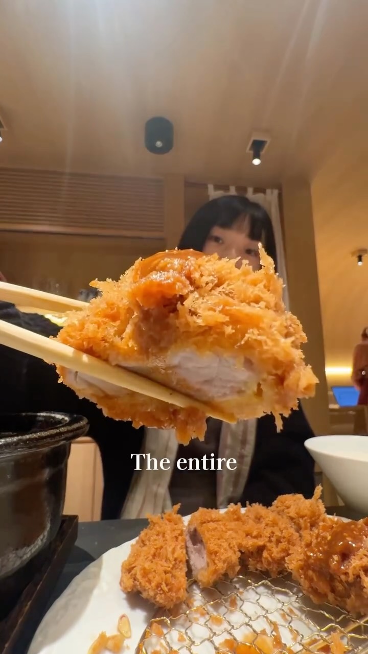Ginza Tonkatsu Restaurant Meal Preparation