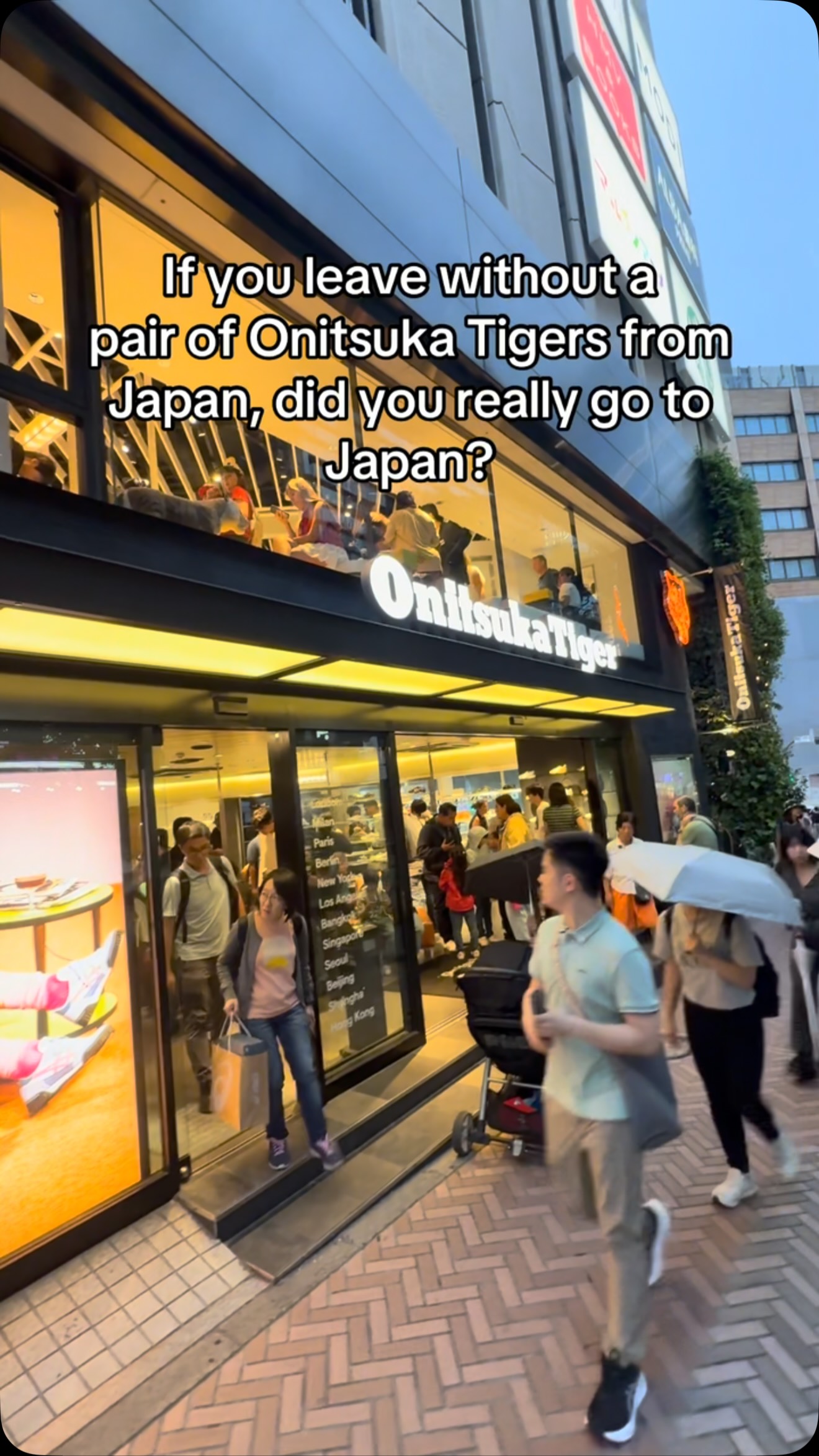 Onitsuka Tiger Store Visit In Japan