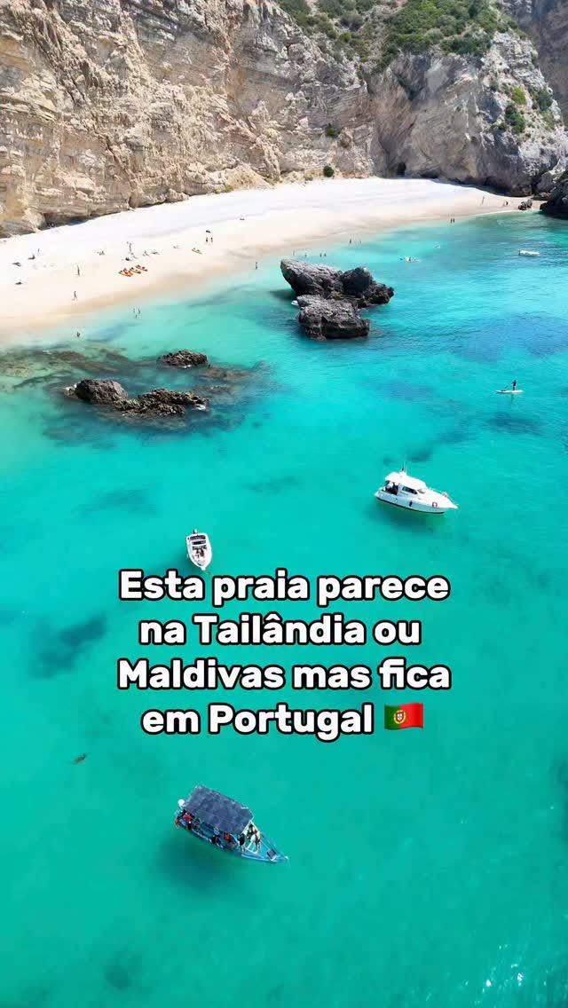 Portugal's Own Crystal Waters Beach