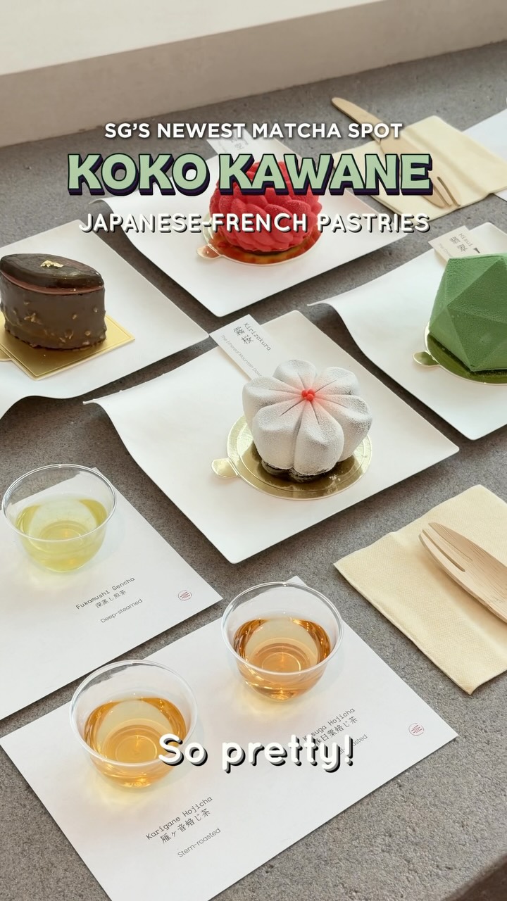 Singapore's New Matcha Cafe with Japanese Teas