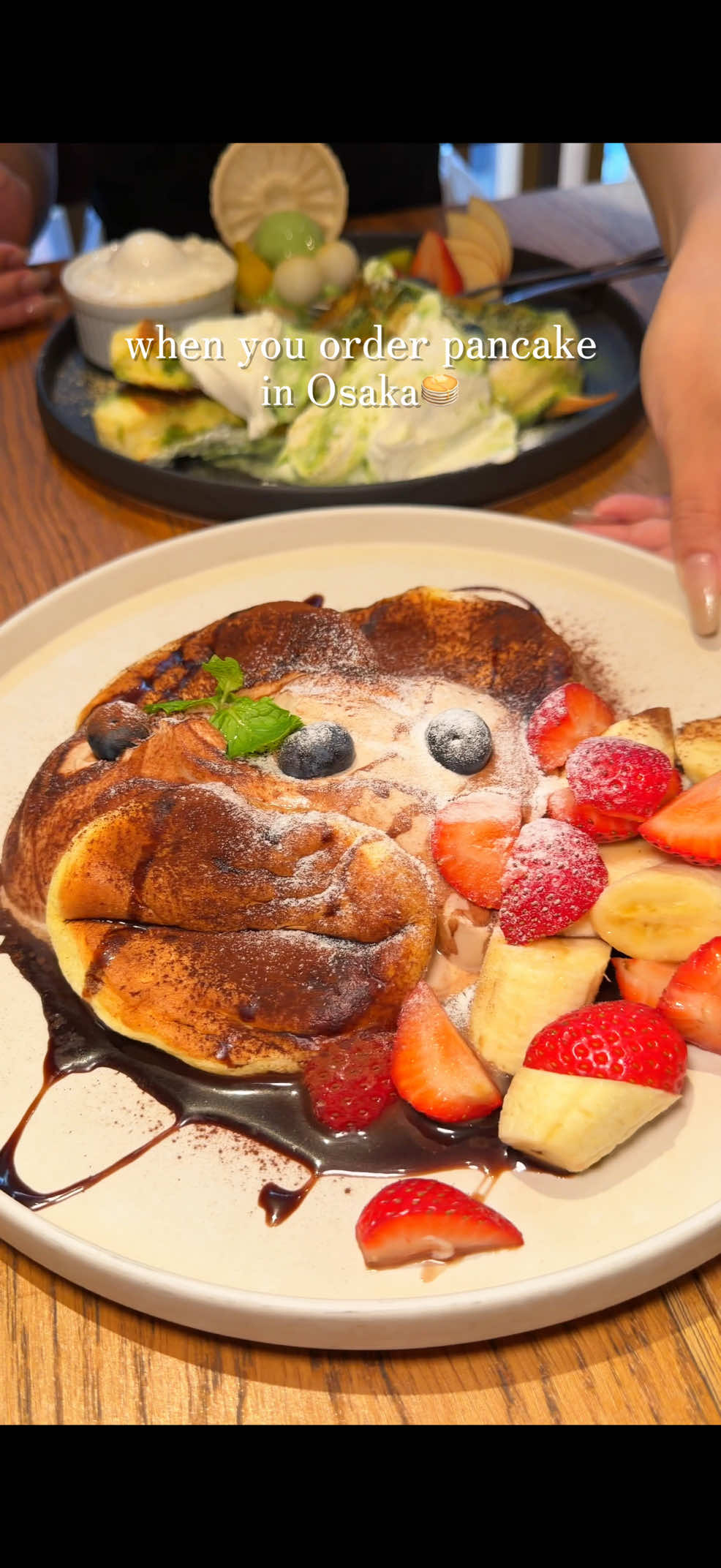 Fluffy Pancakes At Osaka's Cafe Annon Namba