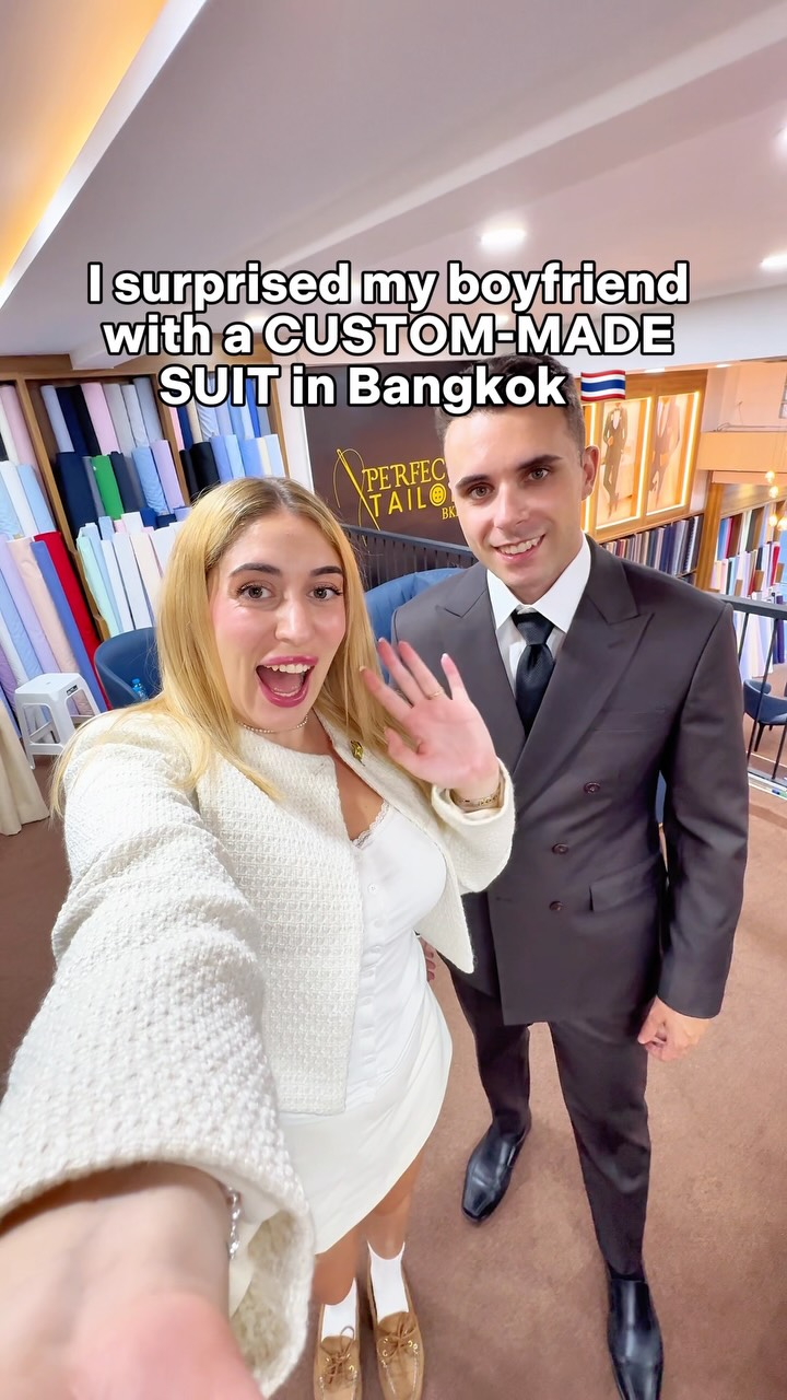Bangkok Tailor Creates Custom-Made Suits