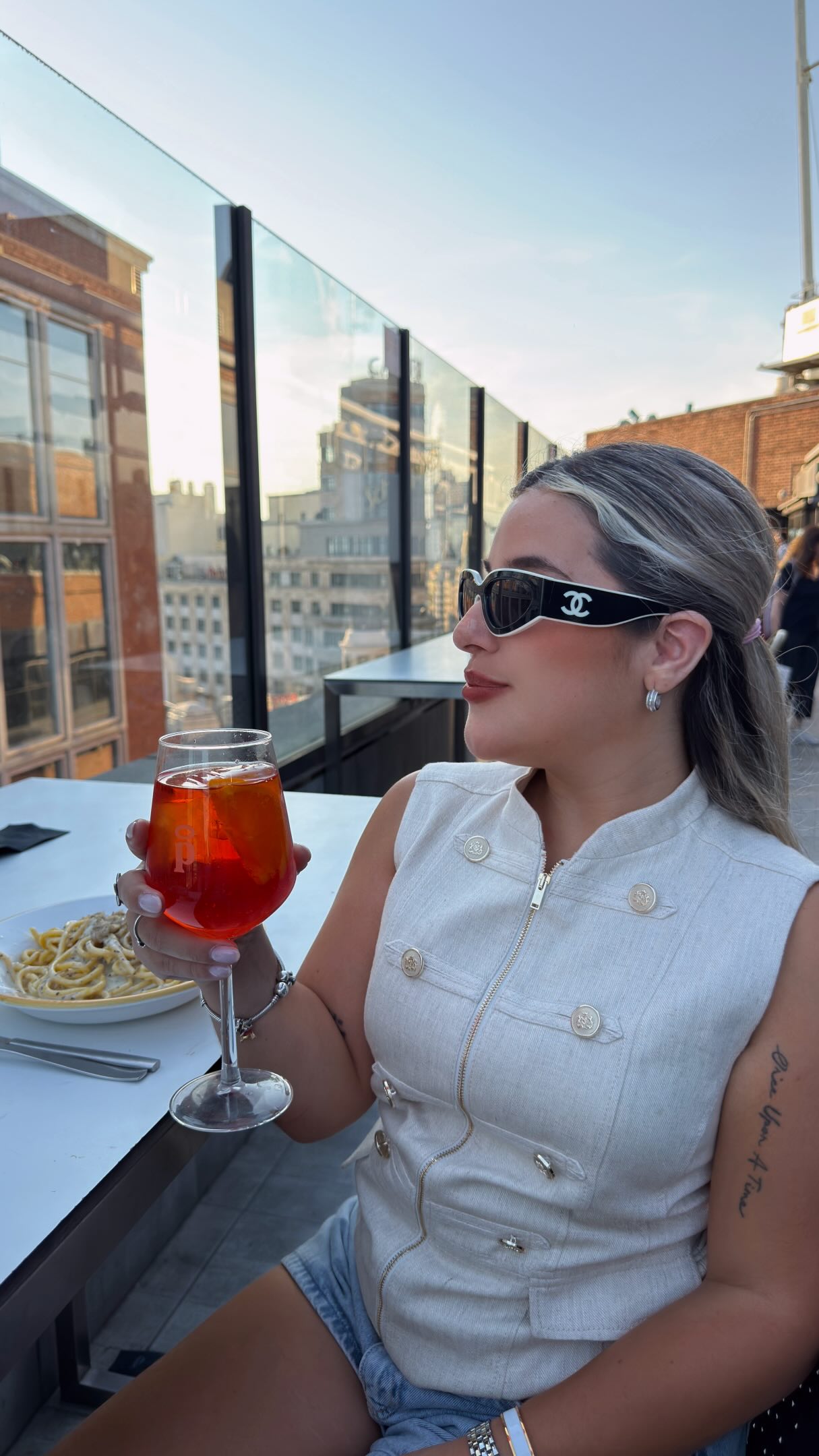 Madrid Rooftop Views With Diverse Food Court