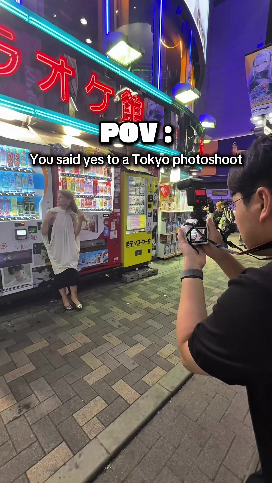 Shibuya Crossing Photoshoot Experience