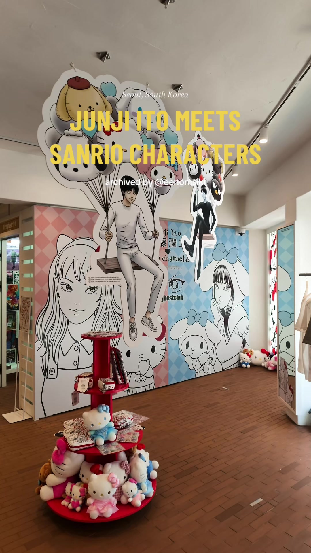 Junji Ito and Sanrio Pop-Ups in Seoul