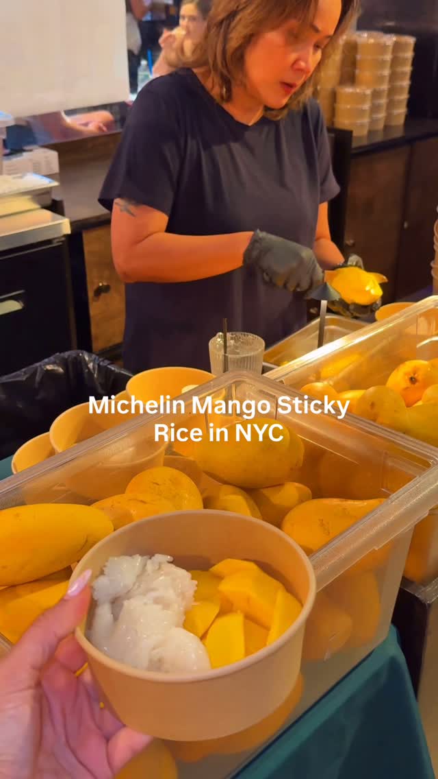 Mango Sticky Rice at NYC's Chelsea Market