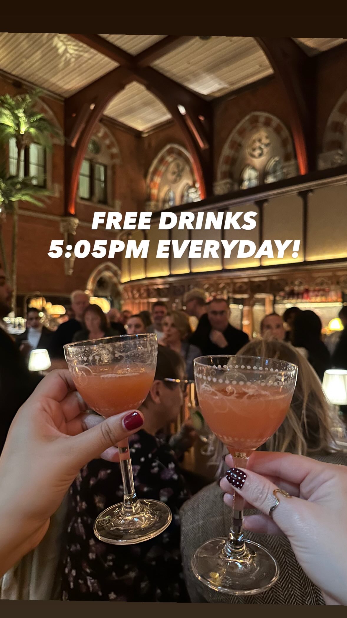 London Bar's Daily Flaming Cocktail Ritual
