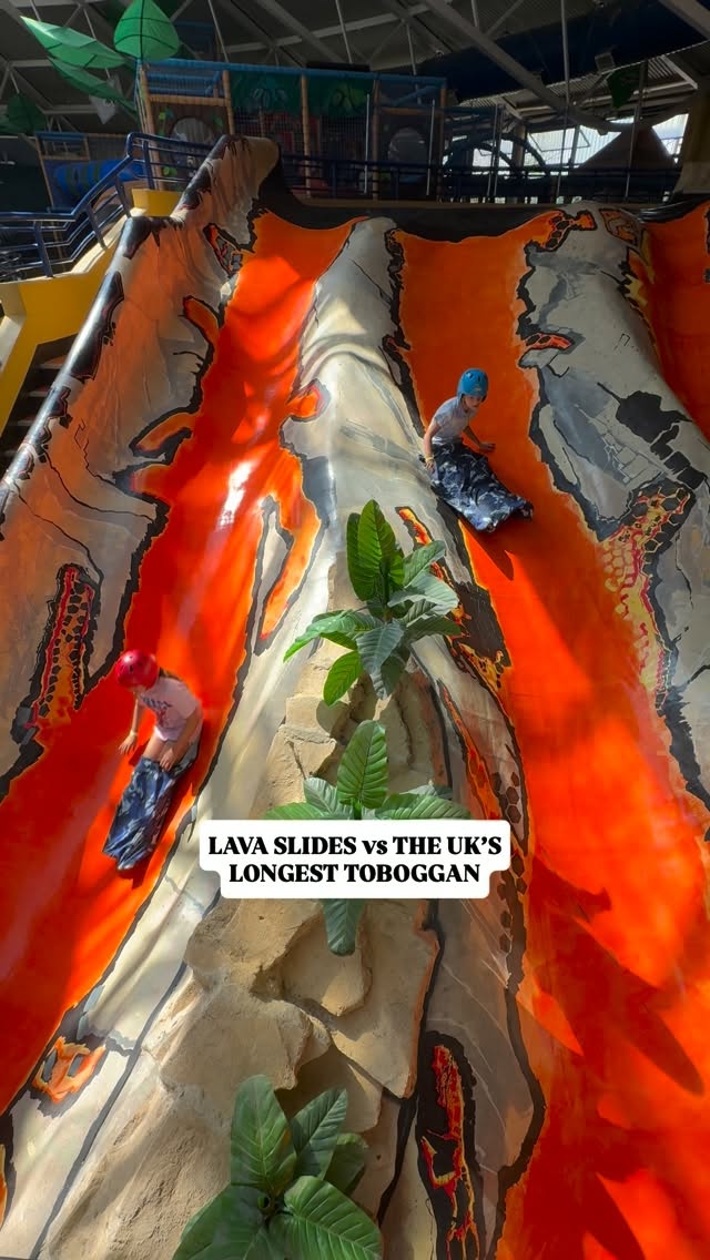 Kent's Toboggan and Lava Slide Family Fun