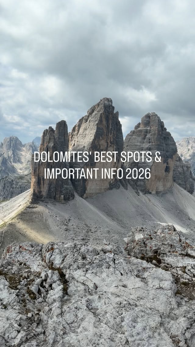 Dolomites' Most Breathtaking Lakes and Peaks