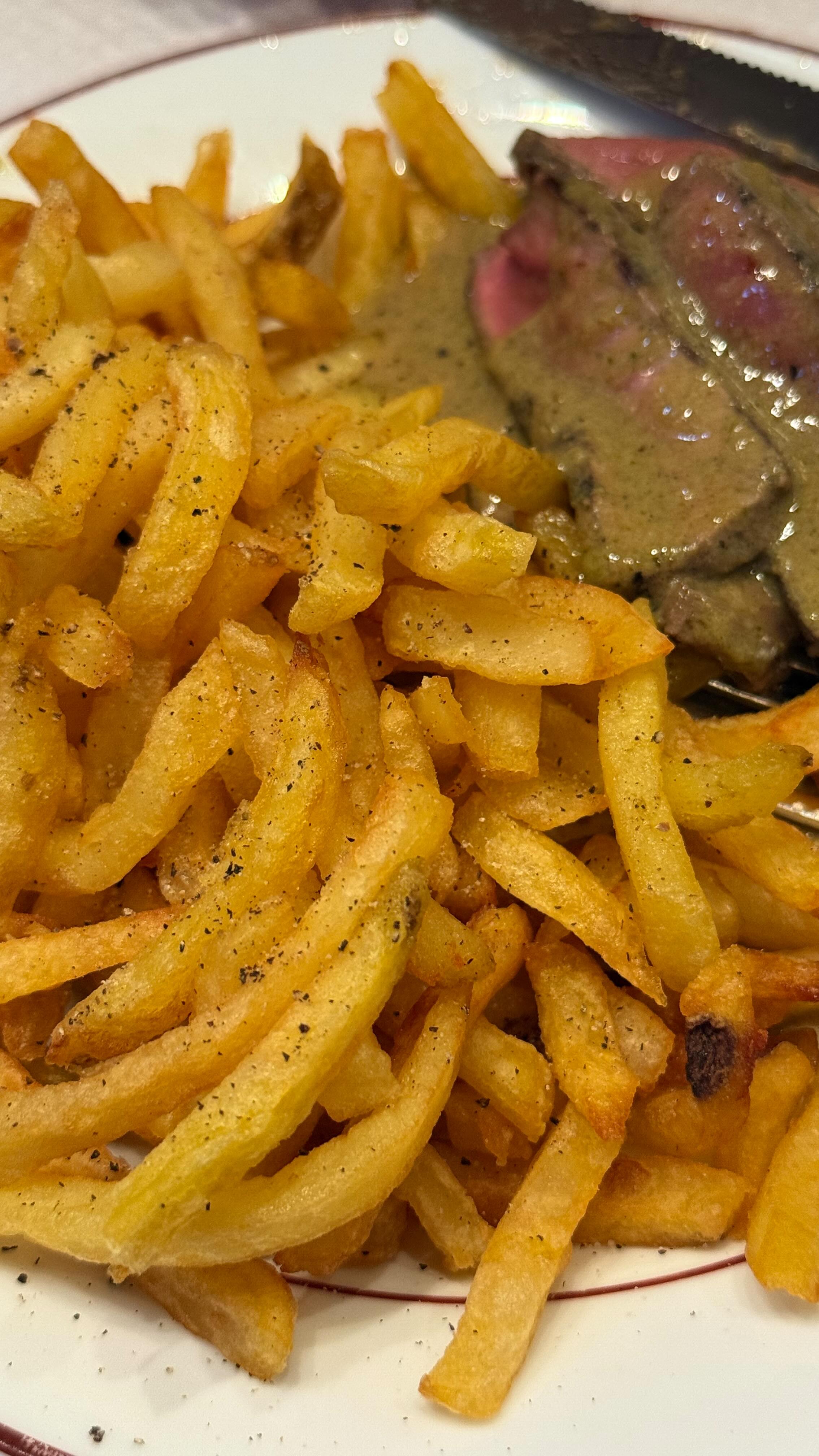 Steak Frites and Secret Sauce at Le Relais de Venise