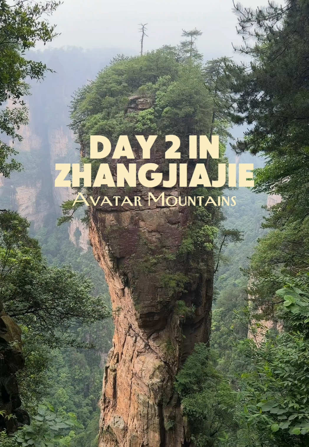 Zhangjiajie's Natural Wonders And Structures