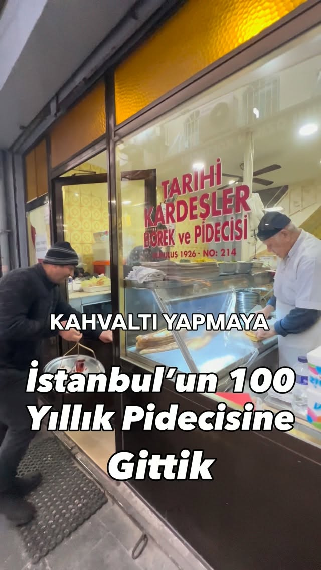 Istanbul's Authentic Pide and Borek Shops