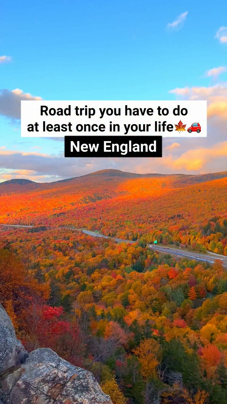 New England Fall Foliage Road Trip Highlights