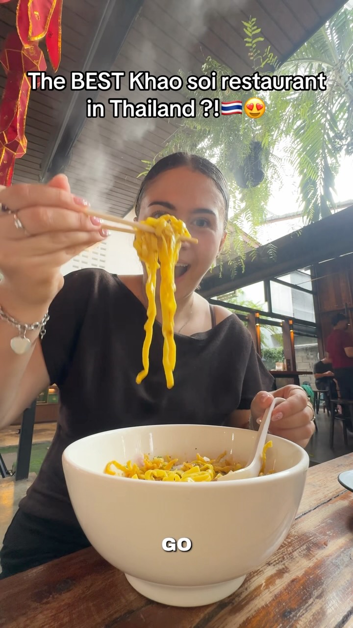 Michelin-Recognized Khao Soi Restaurant In Chiang Mai