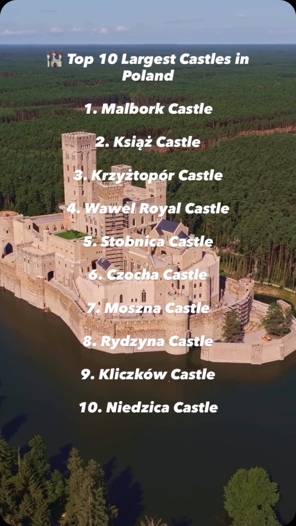 Ten Historic Castles in Poland