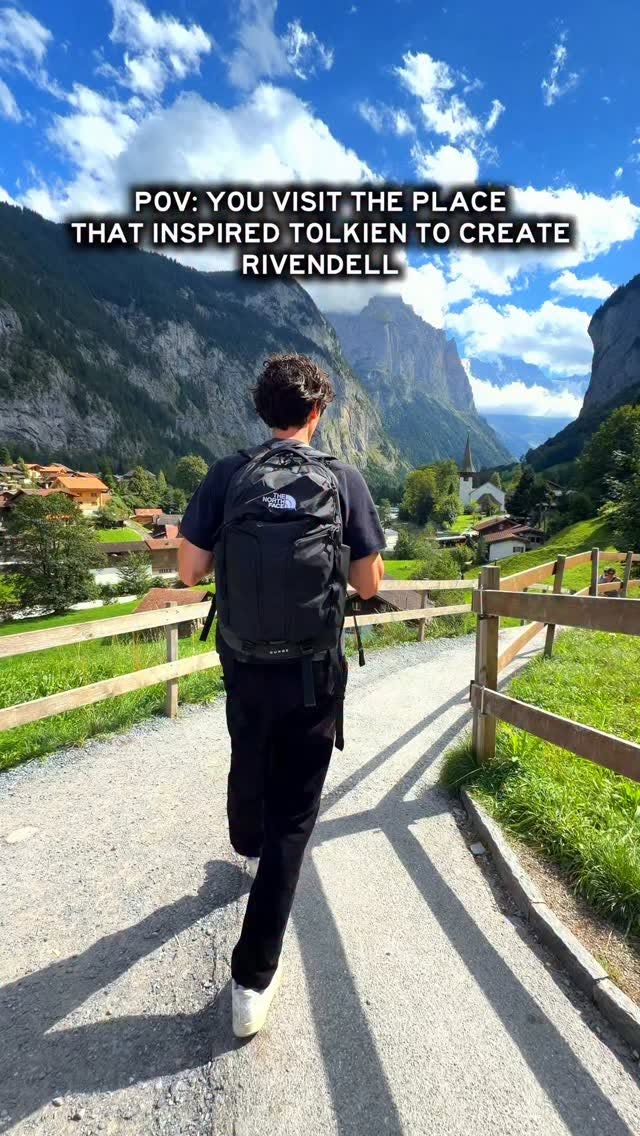 Swiss Village Inspiring Tolkien's Rivendell