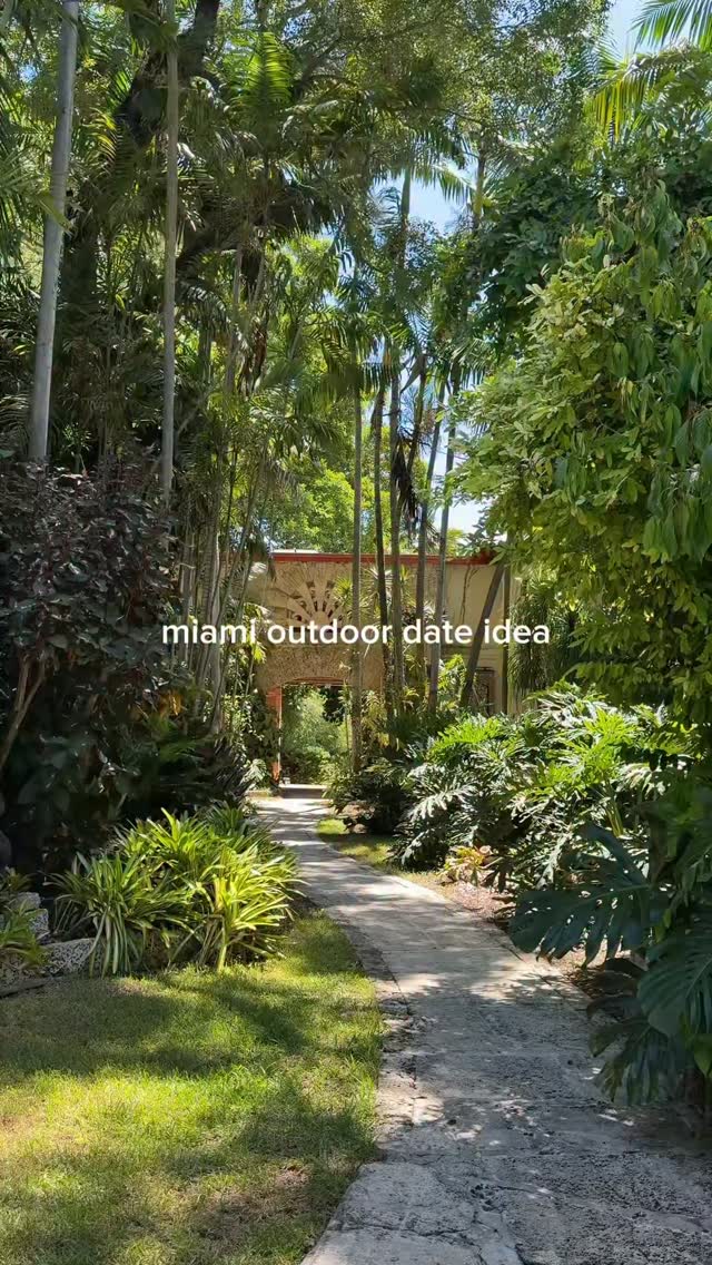 Botanical Garden Date Idea In Miami
