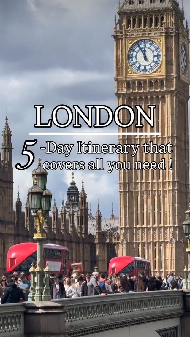 London's Top Sights and Neighborhoods For A Five-Day Trip