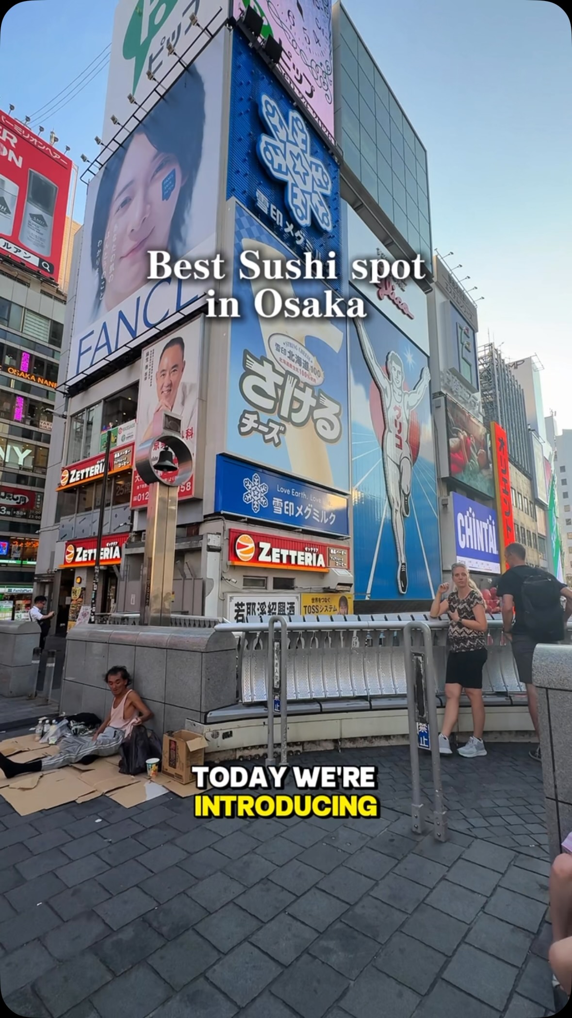 Osaka Izakaya Serves Piled-High Sashimi Sushi