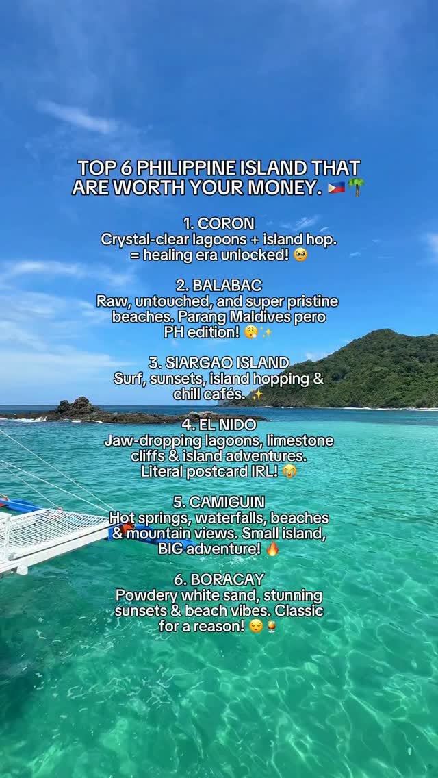 Top Philippine Islands For Unforgettable Getaways