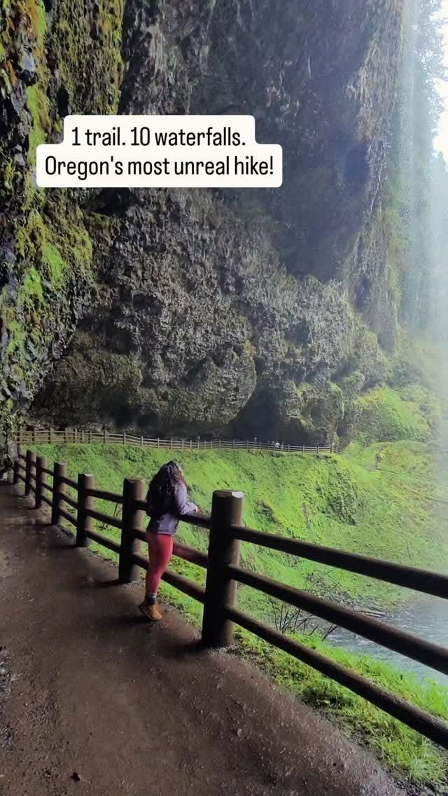 Silver Falls State Park's Trail of Ten Falls