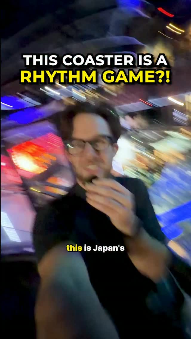 Tokyo Theme Park's Rhythm Roller Coaster