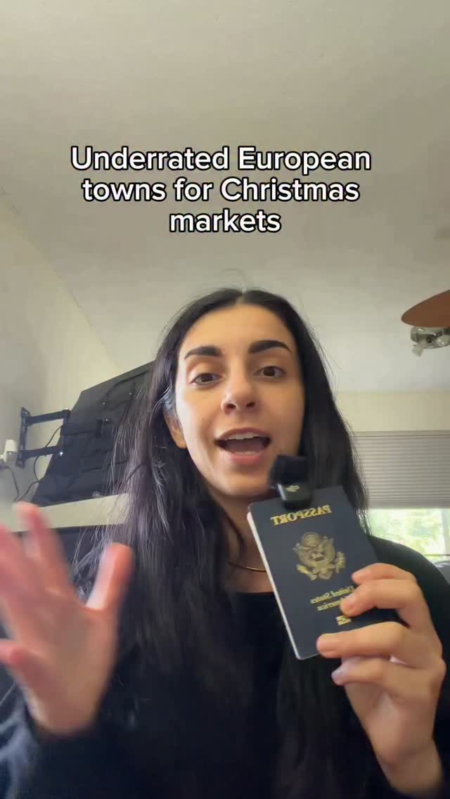 European Towns For A Magical Christmas Trip